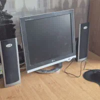 کامپیوتر ساده با میز (معاوضه با لپتاپ)|رایانه رومیزی|گرگان, |دیوار