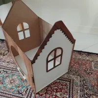 جای خواب گربه چوبی نو استفاده نشده