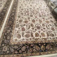 یک جفت فرش افشان ۱۰۰۰۰شانه کاشان،
