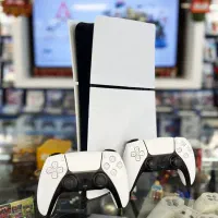 پلی 5 اسلیم دیجیتال دو دسته خانگی در حد نو ps5