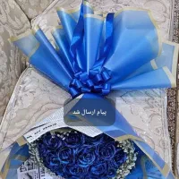 سفارش انواع دسته گل روبانی پذیرفته میشود|گل مصنوعی|بوشهر, |دیوار