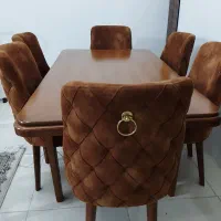 میز غذاخوری ۶نفره نونو. صندلی چستر  درجه۱