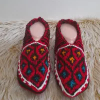 پاپوش جنس کلاف و پشم گوسفندی