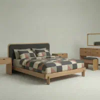 تخت خواب نیلا تمام چوب راش سفارشی