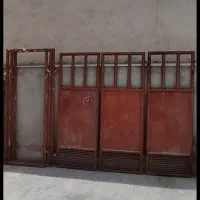 درب فلزی،درب آهنی،درب انباری،درب انبار،درب خرپشته