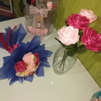دسته گل ۷ شاخه|گل مصنوعی|شیراز, زرهی|دیوار
