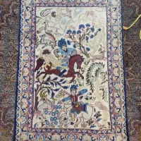 مجموعه فرش ابریشم دست‌باف، سالم و کم‌کارکرد