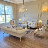 مبل چستر فرانسوی ۸ نفره/ کیفیت شرکتی/ اقساط