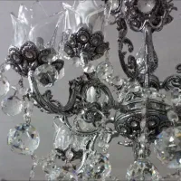 لوستر برنزی سنگین|لوستر و چراغ آویز|تبریز, |دیوار