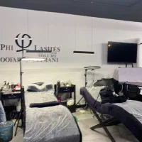 تخت مژه،ترولی،صندلی،میز