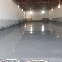 بتن ریزی با ماله پروانه ای وتراز لیزری