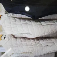 یک نفر خانم مسلط به اتو کاری و دکمه زنی