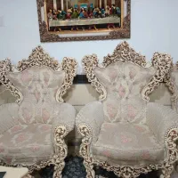 مبل سلطنتی|مبلمان خانگی و میز عسلی|الوند, |دیوار