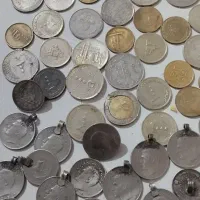 سکه سنگ قدیمی|کلکسیون سکه، تمبر، اسکناس|آشخانه, |دیوار