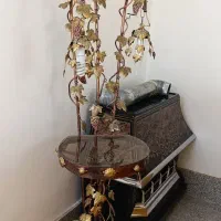 جا تلفنی و چراغ شب بسیار شیک با سه شعله|چراغ خواب و آباژور|تبریز, |دیوار