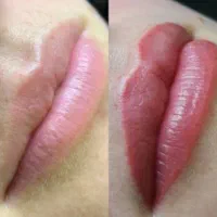 تاتو لب ، رژلب دائم