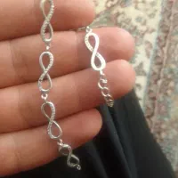 دستبند نقره زنانه ایتالیایی ۹۲۵ شیک|جواهرات|اصفهان, قائمیه|دیوار