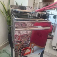 سرخ کن صنعتی پایدار استیل با توری و درب|اجاق گاز و لوازم برقی پخت‌وپز|محمدیه-قزوین, |دیوار