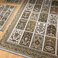 گلیم فرش ۴متری و دوعدد پادری