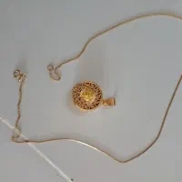 پلاک زنجیر ورساچ طلا|جواهرات|کرمانشاه, |دیوار