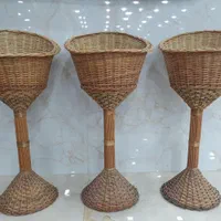 سبد پایه دار حصیری شمال