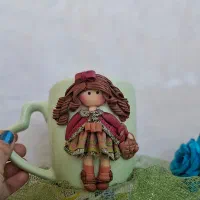 ماگ عروسکی دستساز