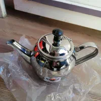 کتری استیل و کتری شیر دار با قوری چینی|قوری، کتری، قهوه‌ساز دستی|قم, نیروگاه|دیوار