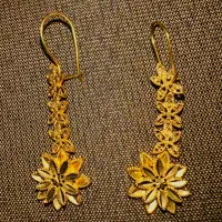 گوشواره طلا نو تقریبا ۷ گرمو ۸۰۰ سوت|جواهرات|تهران, نعمت‌آباد|دیوار