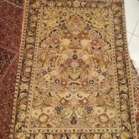 فرش شکاری دستباف زر و نیم هریس تبریز