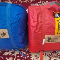 دوتا کیسه خواب آمریکایی قایق هم میشه باباد