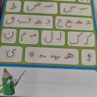 الفبای مغناطیسی در حد نو|لوازم التحریر|مشهد, اقبال|دیوار