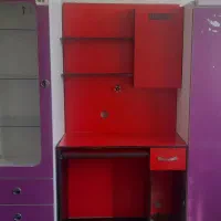 کمد و دکور و کتابخانه ومیز کامپیوتر و دوتا پاتختی