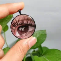 گردنبند حک چشم و‌موی یار