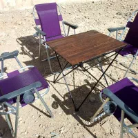 میزو صندلی مسافرتی ساحلی پایه دار تاشو کمپینگ سفری|کوهنوردی و کمپینگ|مرودشت, ثبت احوال|دیوار