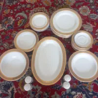 ظروف چینی دور طلایی