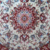 فرش دایره اندازه یک متر ونیم در یک متر ونیم|فرش|تبریز, |دیوار