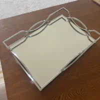 سینی استیل آینه ای