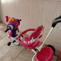 سه چرخه دخترونه موزیکال در حد نو|دوچرخه، اسکیت، اسکوتر|کرج, کرج نو|دیوار