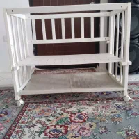دو عدد تخت خواب نوزاد کاملا سالم|تخت و صندلی بچه|محمدشهر, محمدشهر|دیوار