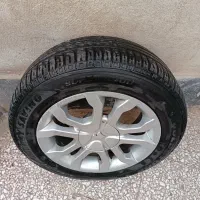 ۴ عدد رینگ سورن شرکتی با لاستیک