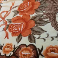 پتو مخملی قهوه ای|رختخواب، بالش، پتو|اهواز, زیتون کارگری|دیوار