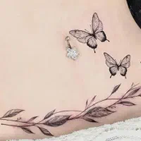 مدل تتو کاور زخم و بخیه (بانوان)