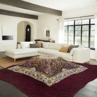 لحاف کرسی خاتون زرشکی