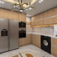 کابینت ام دی اف کمد دیواری ممبران وکیوم