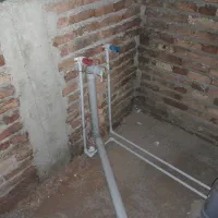 لوله کشی اب گاز تمام وقت. جوشکاری خورده و بنایی