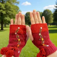 ساق دست بافتنی