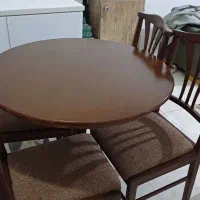 ناهارخوری 4نفره چوبی