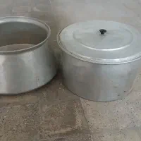 دوعدد دیگ آلومینیومی قطر ۶۰ ارتفاع ۳۰