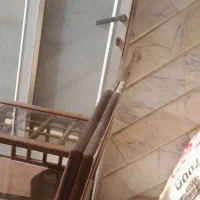 صندلی تلفن رنگ قهوه‌ای|مبلمان خانگی و میز عسلی|کاشان, کوشک صفی|دیوار