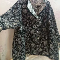 بلوز سایز بزرگ دور کمر 68س م دولاقد 72
